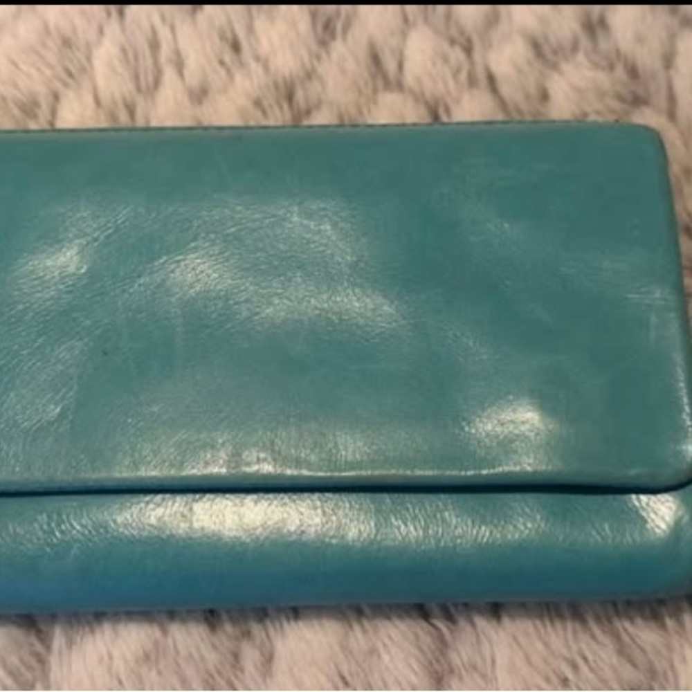 HOBO Aqua Leather Wallet